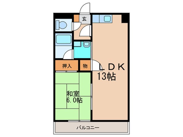 RESIAS　KASUGA　BLDG.の物件間取画像